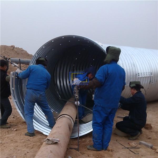 supply corrugated steel culvert pipe to Madagascar